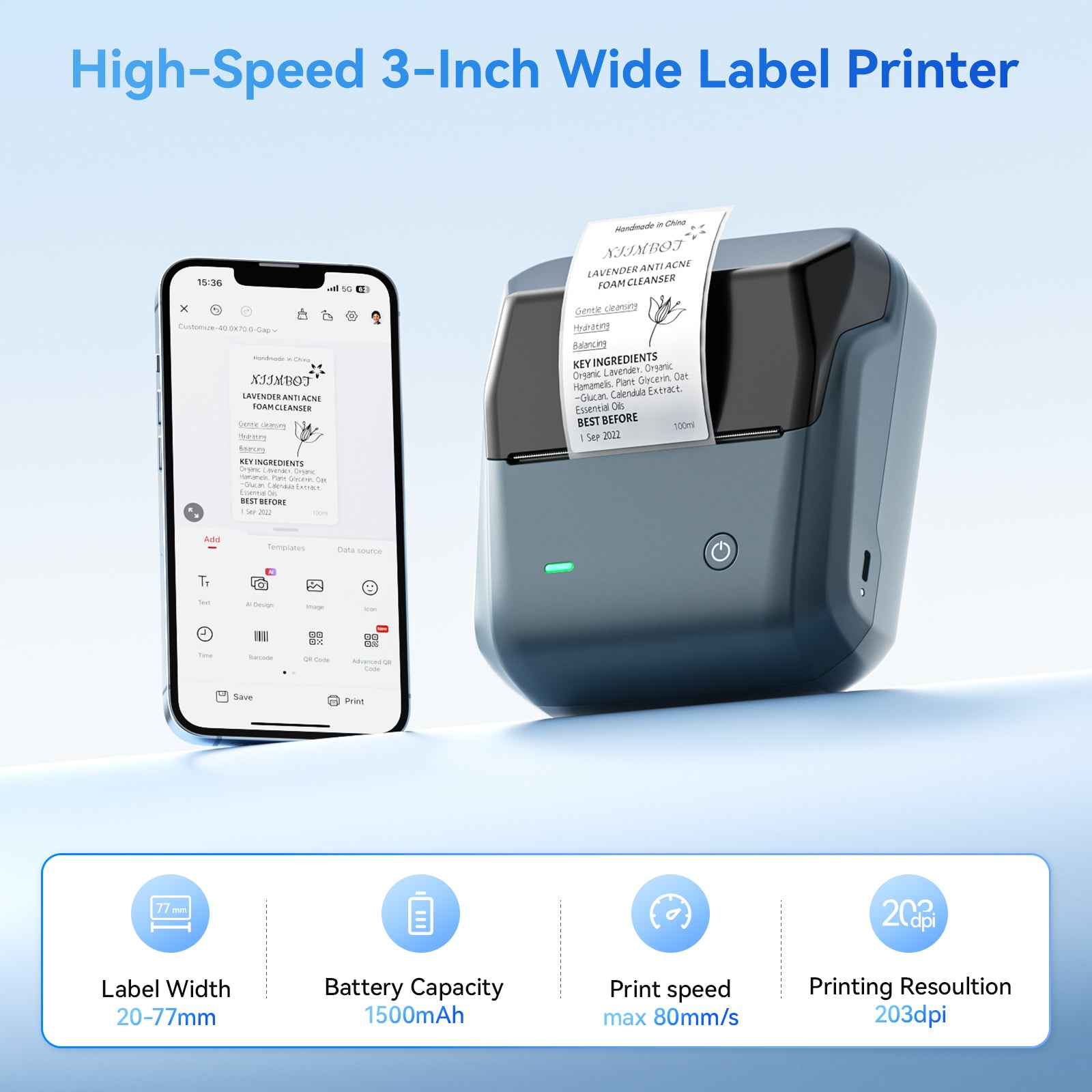 NB800 - NIIMBOT - B31 THERMAL PRINTER