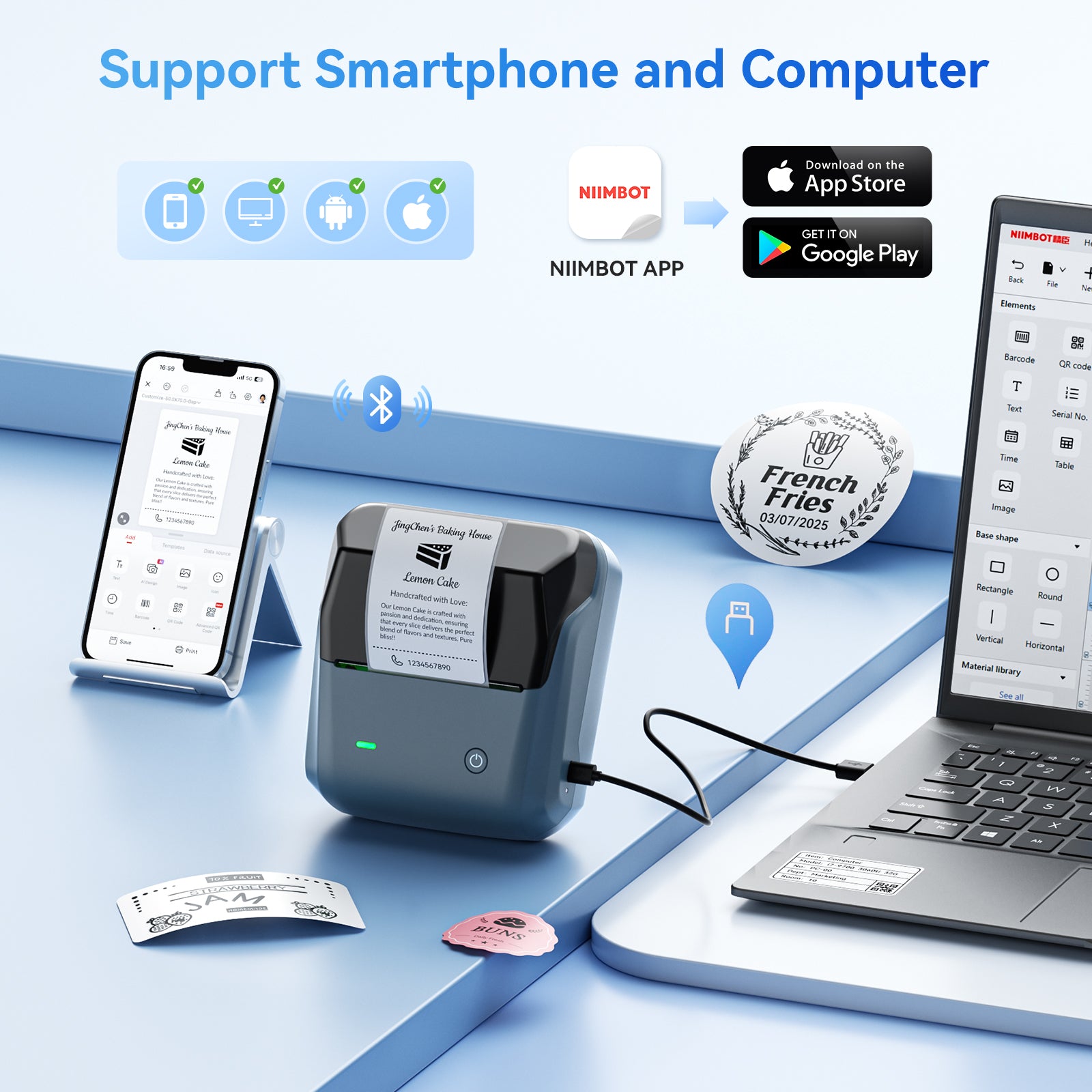 NB800 - NIIMBOT - B31 THERMAL PRINTER