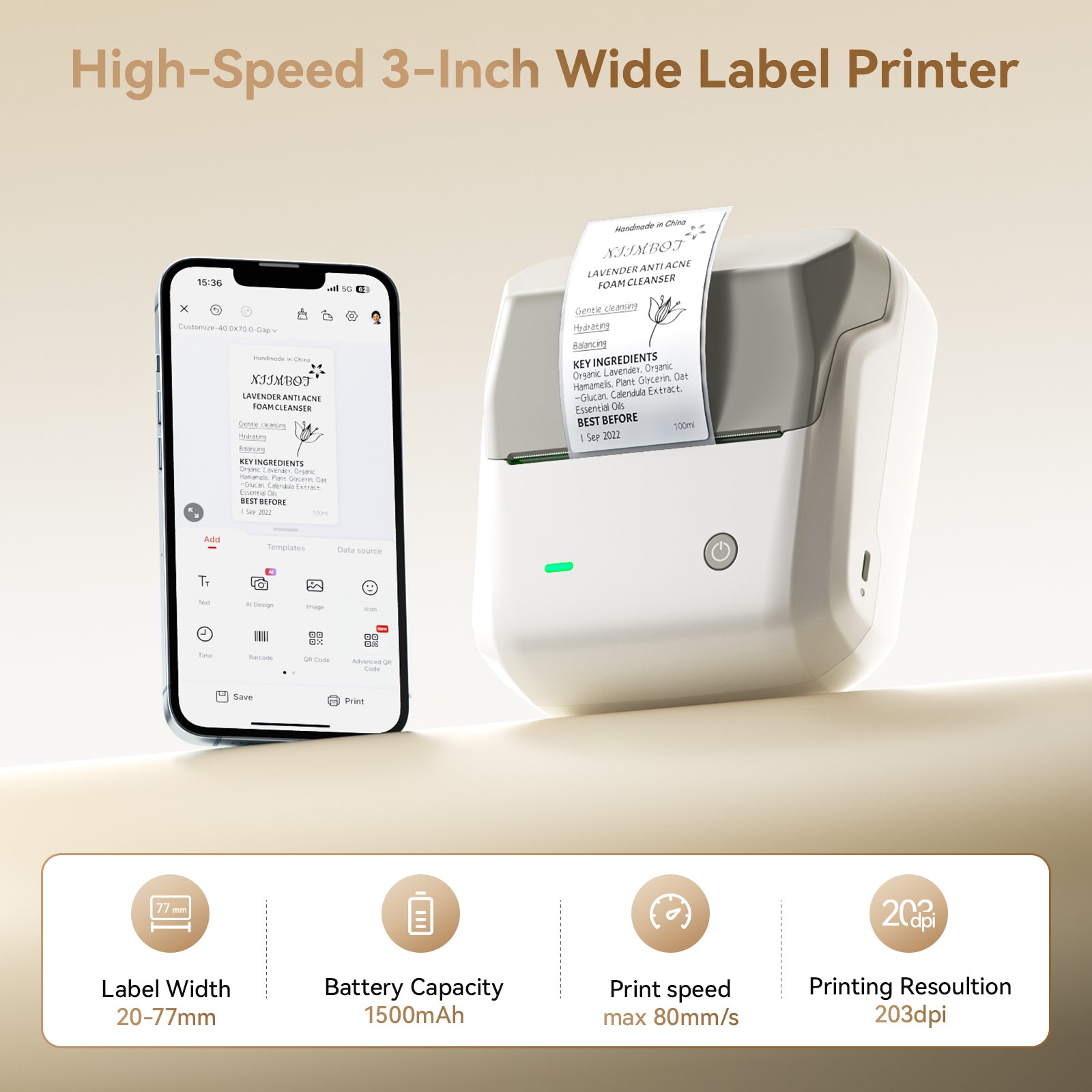 NB800 - NIIMBOT - B31 THERMAL PRINTER