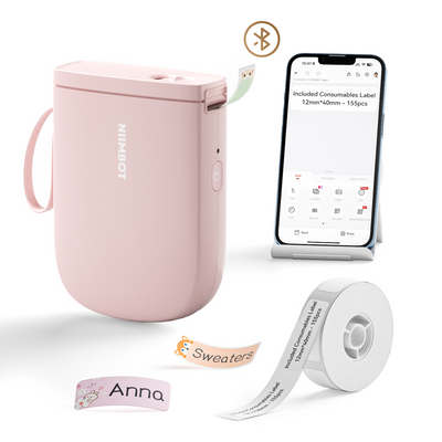 NB525 - NIIMBOT - D11_H - 300DPI - PORTABLE BLUETOOTH LABEL PRINTER INC FREE LABEL ROLL