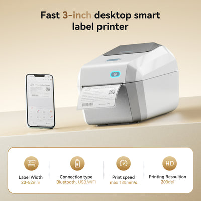 NB606 - NIIMBOT - K3_W - THERMAL BUSINESS BLUETOOTH & WIFI LABEL PRINTER
