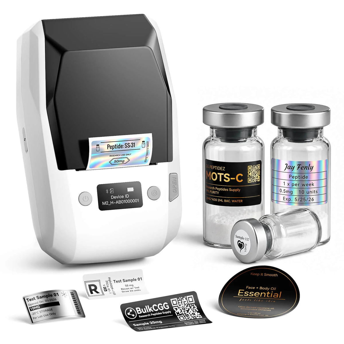 NIIMBOT - M2_H 300dpi Bluetooth Label Printer Incl Label Roll