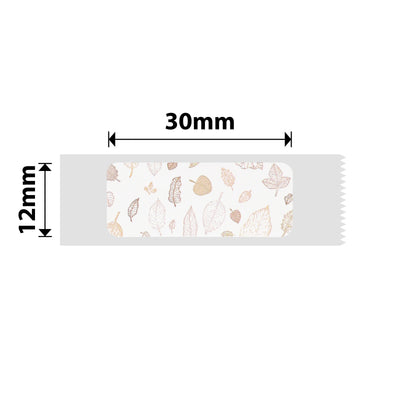NB126 - NIIMBOT - D11 / D101 / D110 / H1S - 12X30MM - 195 MAPLE LEAF LABELS