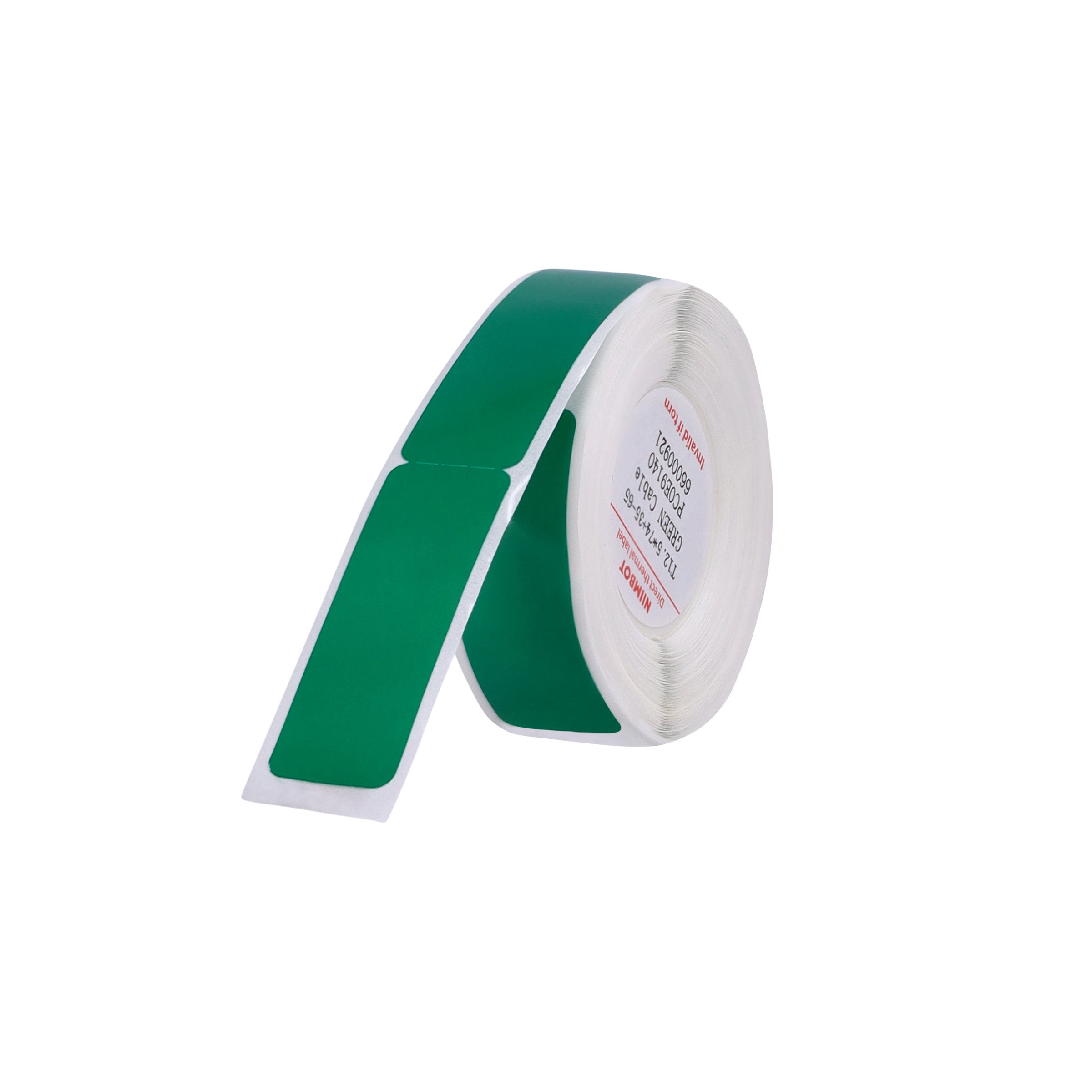 NB142 - NIIMBOT - D11 / D101 / D110 / H1S - 12.5X109MM - 65 GREEN CABLE LABELS