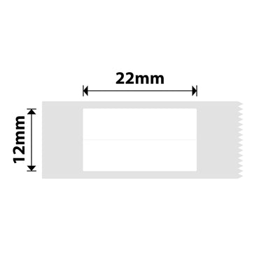 NB149 - NIIMBOT - D11 / D101 / D110 / H1S - 6X22MM/2L - 500 WHITE LABELS