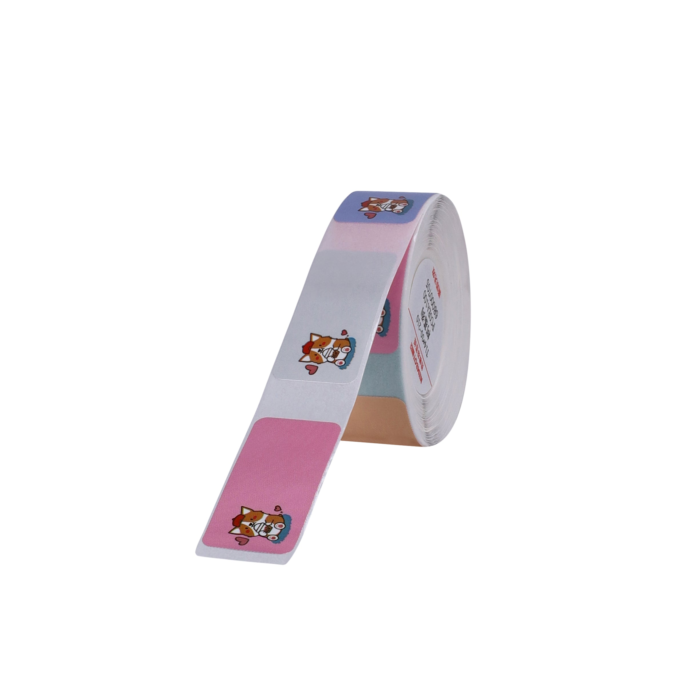 NB156 - NIIMBOT - D11 / D101 / D110 / H1S - 14X30MM - 210 CUTE CORGI LABELS