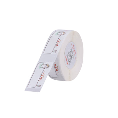 NB172 - NIIMBOT - D11 / D101 / D110 / H1S - 14X30MM - 210 LUCKY DUCK LABELS