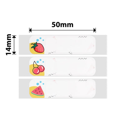 NB178 - NIIMBOT - D11 / D101 / D110 / H1S - 14X50MM - 125 FRUIT LABELS