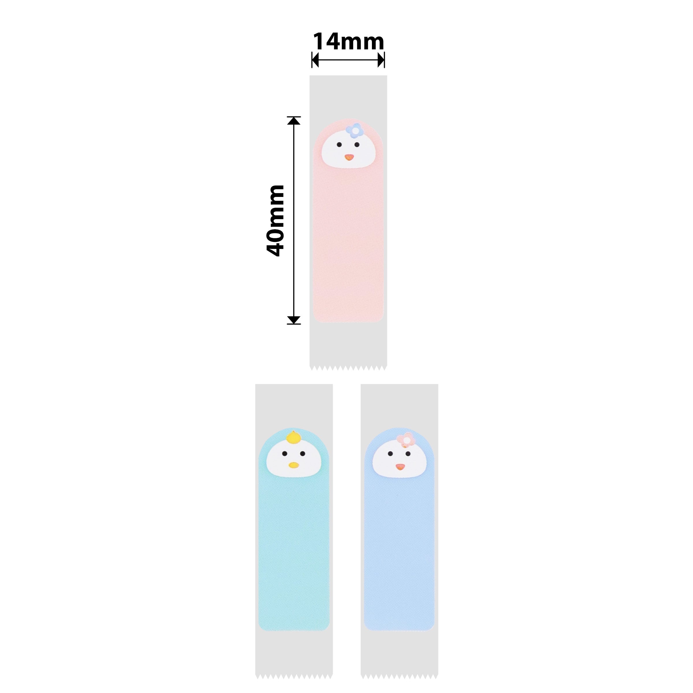 NB179 - NIIMBOT - D11 / D101 / D110 / H1S - 14X40MM - 155 BABY FACE LABELS