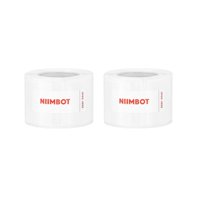 NB183 - NIIMBOT - B1 / B21 / B3S / B4 - 30X15MM/2R - 460 WHITE LABELS