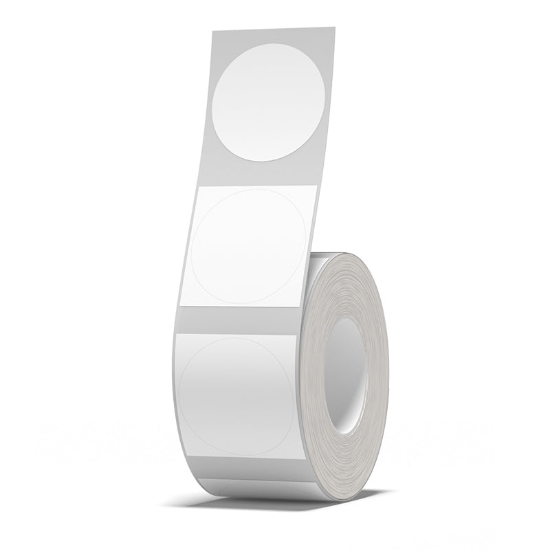 NB218 - NIIMBOT - B1 / B21 / B3S / B4 - 21X21MM - 300 WHITE ROUND LABELS