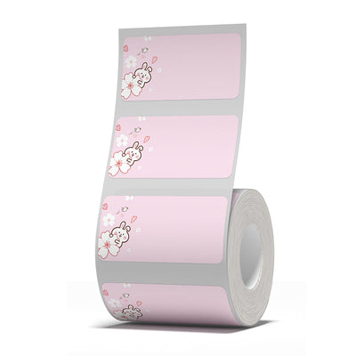 NB219 - NIIMBOT - B1 / B21 / B3S / B4 - 40X20MM - 320 PINK RABBIT LABELS