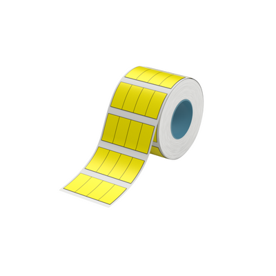 NB235 - NIIMBOT - B1 / B21 / B3S / B4 - 10X20MM/4 - 1,200 YELLOW 4 SPLIT LABELS