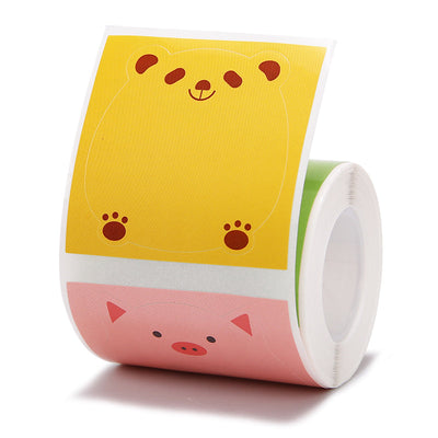 NB237 - NIIMBOT - B1 / B21 / B3S / B4 - 50X50MM - 150 AUSPICIOUS ANIMAL LABELS