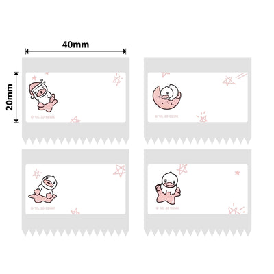 NB241 - NIIMBOT - B1 / B21 / B3S / B4 - 40X20MM - 320 DUCK LABELS