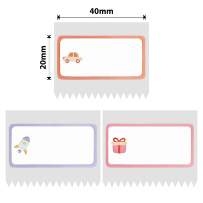NB244 - NIIMBOT - B1 / B21 / B3S / B4 - 40X20MM - 320 TOY & GIFT LABELS