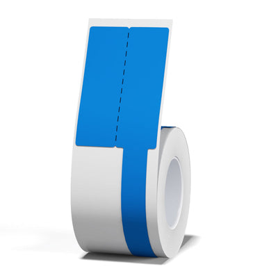 NB254 - NIIMBOT - B1 / B21 / B3S / B4 - 30X95MM - 80 BLUE CABLE LABELS
