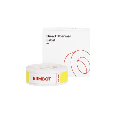 NB267 - NIIMBOT - D11 / D101 / D110 / H1S - 10X25MM - 225 YELLOW LABELS