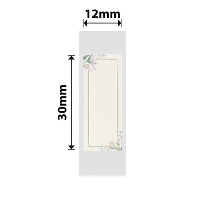 NB271 - NIIMBOT - D11 / D101 / D110 / H1S - 12X30MM - 195 PLANT LABELS