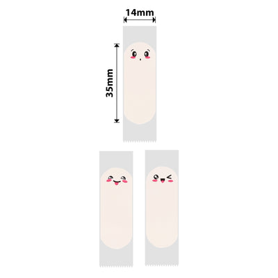 NB285 - NIIMBOT - D11 / D101 / D110 / H1S - 14X35MM - 170 HAPPY FINGER LABELS