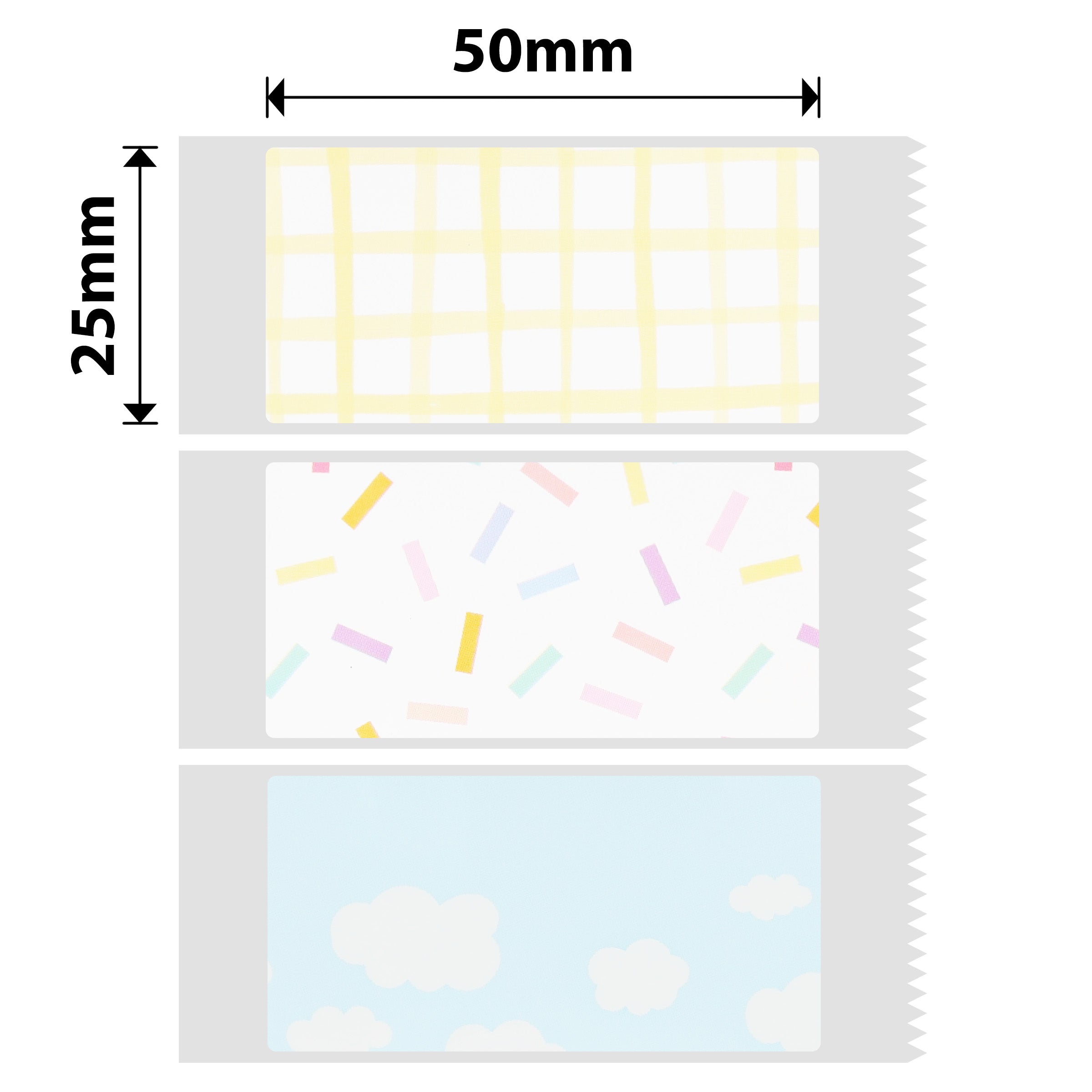 NB307 - NIIMBOT - D101 ONLY - 14X60MM - 125 LITTLE WORLD MIXED LABELS