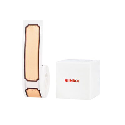 NB328 - NIIMBOT - D101   ONLY - 20X75MM - 90 WOOD LOVE LABELS