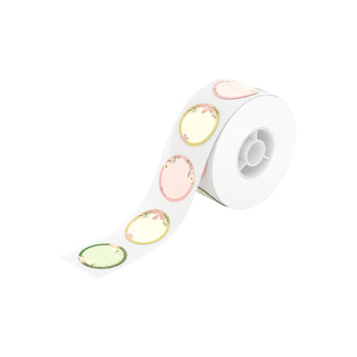 NIIMBOT - D101 Only - 25x25mm - Flower - 230 Labels