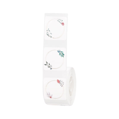 NB334 - NIIMBOT - D101 ONLY - 25X25MM - 230 FLOWER PARK ROUND LABELS