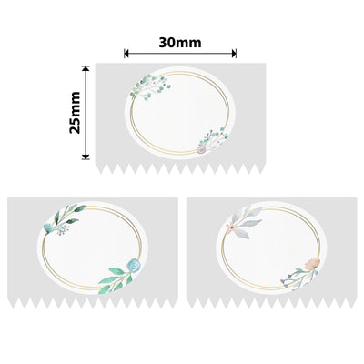 NB336 - NIIMBOT - D101 ONLY - 25X30MM - 200 PARK OVAL LABELS