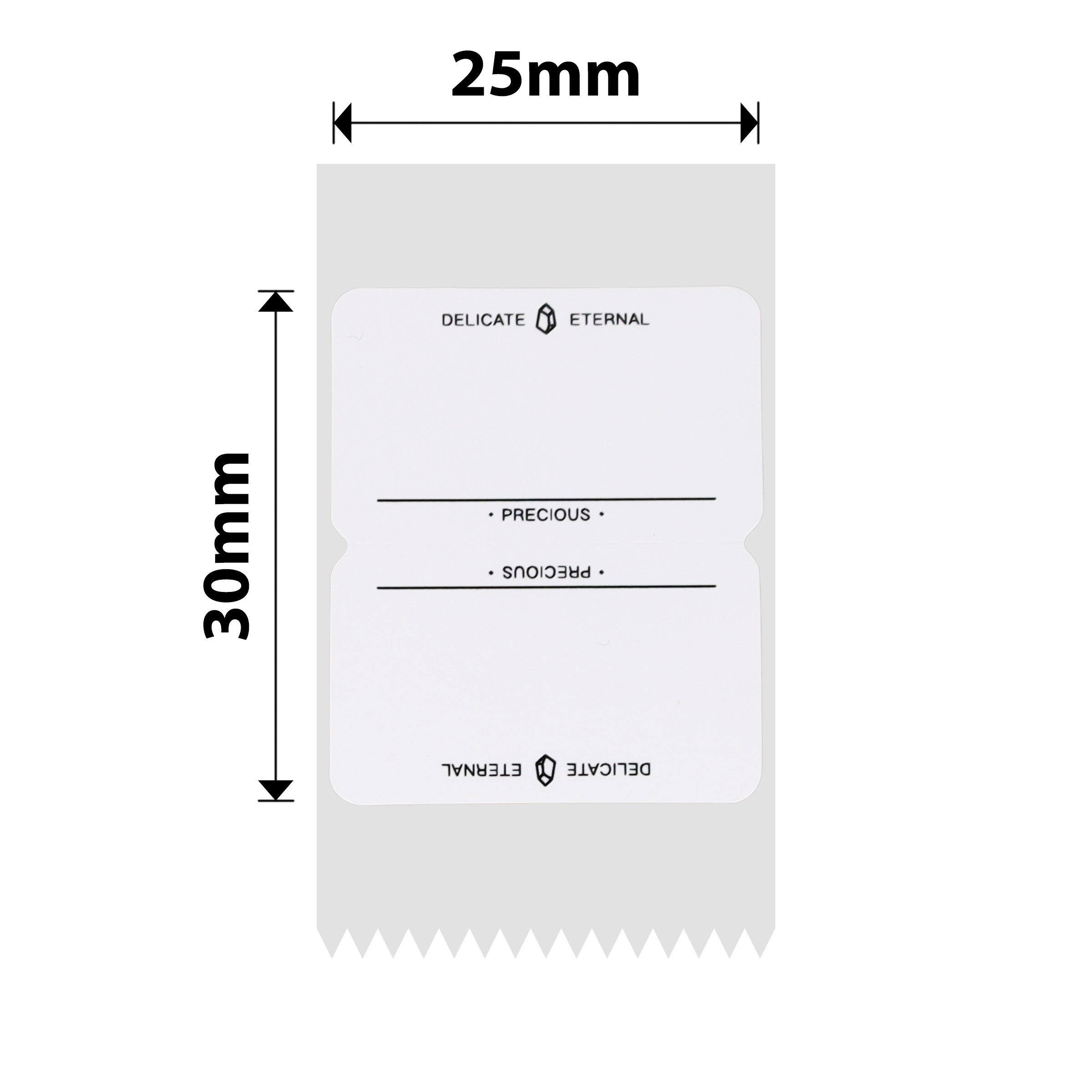 NB339 - NIIMBOT - D101 ONLY - 25X30MM - 210 FOREVER LABELS