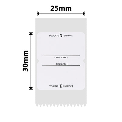 NB339 - NIIMBOT - D101 ONLY - 25X30MM - 210 FOREVER LABELS