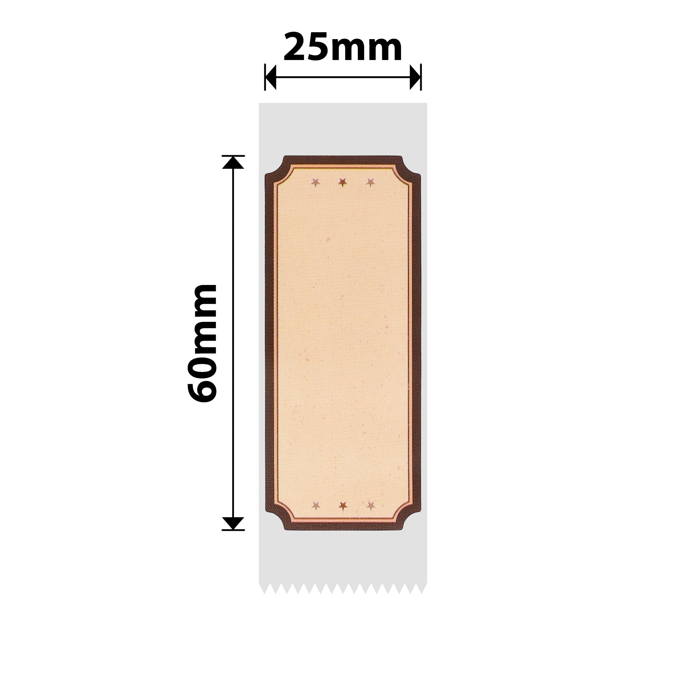 NB378 - NIIMBOT - D101 ONLY - 25X60MM - 110 WOODLAND ROMANCE LABELS