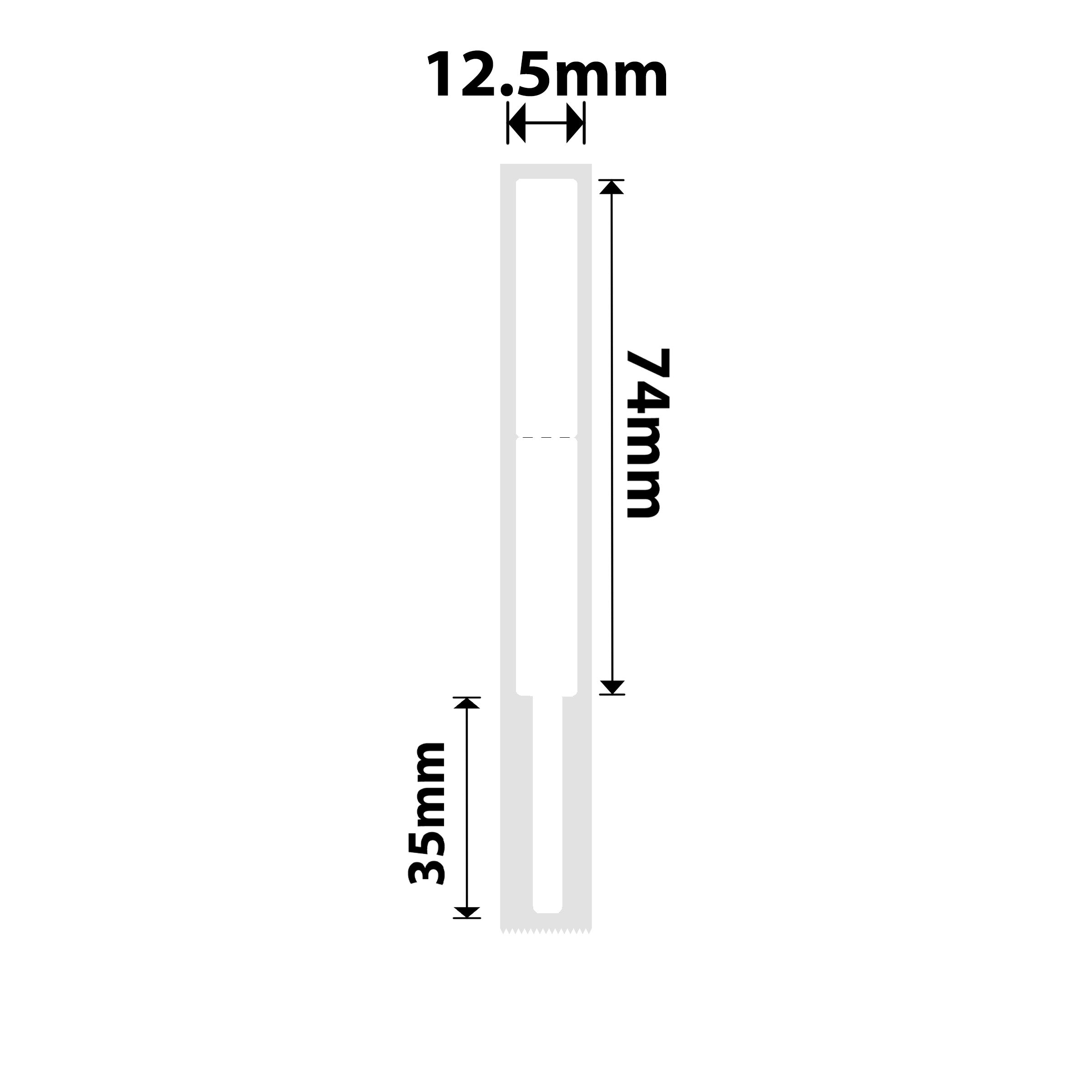 NB402 - NIIMBOT - B18 / N1 - 12.5X109MM - 60 WHITE CABLE LABELS