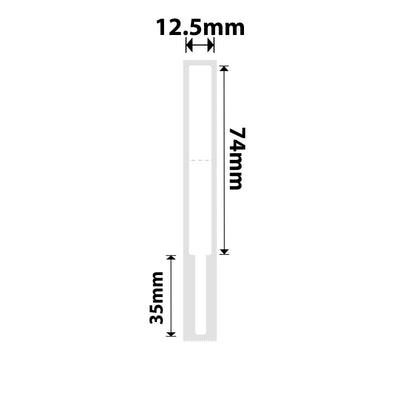 NB402 - NIIMBOT - B18 / N1 - 12.5X109MM - 60 WHITE CABLE LABELS