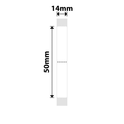 NB407 - NIIMBOT - B18 / N1 - 14X50MM - 125 WHITE INDEX LABELS