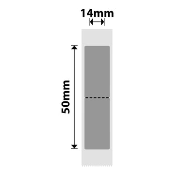 NB410 - NIIMBOT - B18 / N1 - 14X50MM - 130 SILVER LABELS