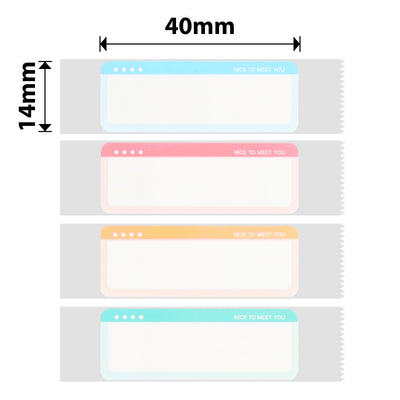 NIIMBOT - N1 - 14x40mm - Nice To Meet You - 150 Labels