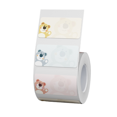 NB452 - NIIMBOT - B1 / B21 / B3S / B4 - 40X20MM - 320 CUTE BEAR LABELS