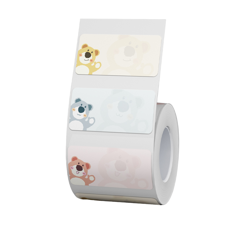 NB452 - NIIMBOT - B1 / B21 / B3S / B4 - 40X20MM - 320 CUTE BEAR LABELS