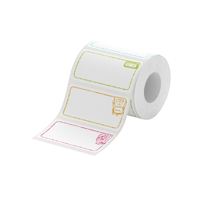 NIIMBOT - B Range - 40x20mm - Study Buddy Multi-Colour - 320 Labels