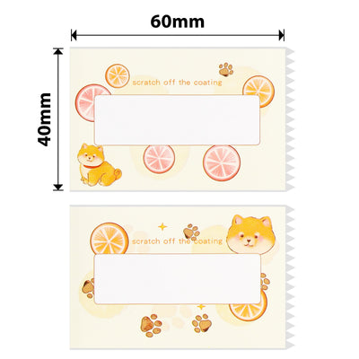 NB471 - NIIMBOT - B1 / B21 / B3S / B4 - 40X60MM - 115 YELLOW LEMON LABELS