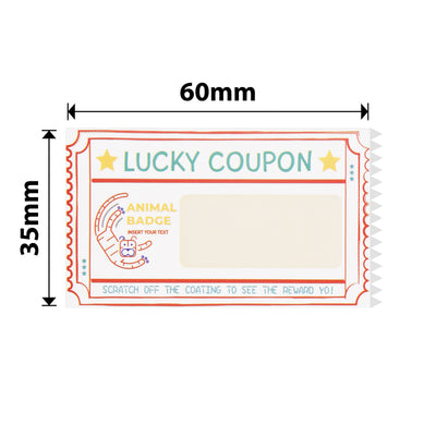 NB472 - NIIMBOT - B1 / B21 / B3S / B4 - 35X60MM - 115 LUCKY TIGER LABELS