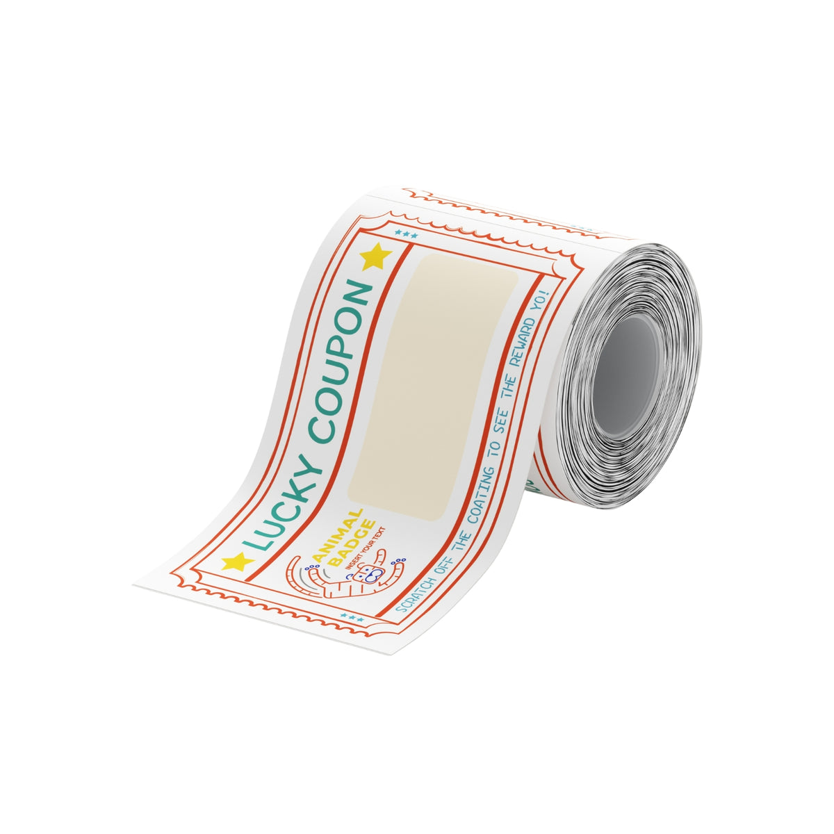 NIIMBOT - B Range - 35x60mm - Lucky Tiger - 115 Labels