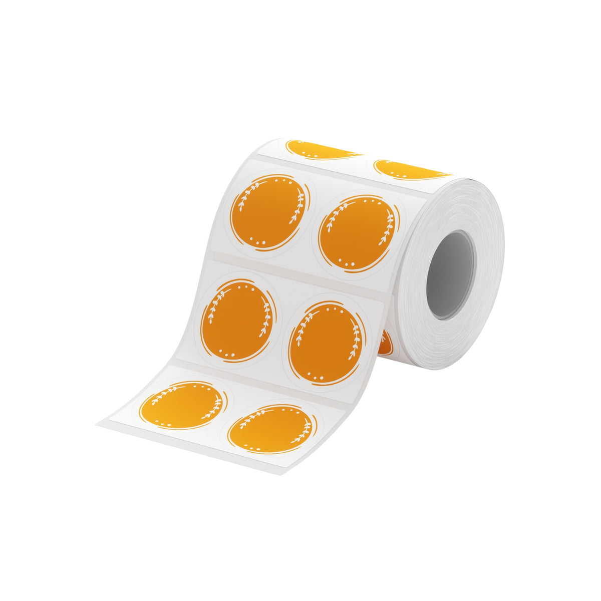 NIIMBOT - Gamma B - 42x21mm - Rotonde arancioni - 310 etichette