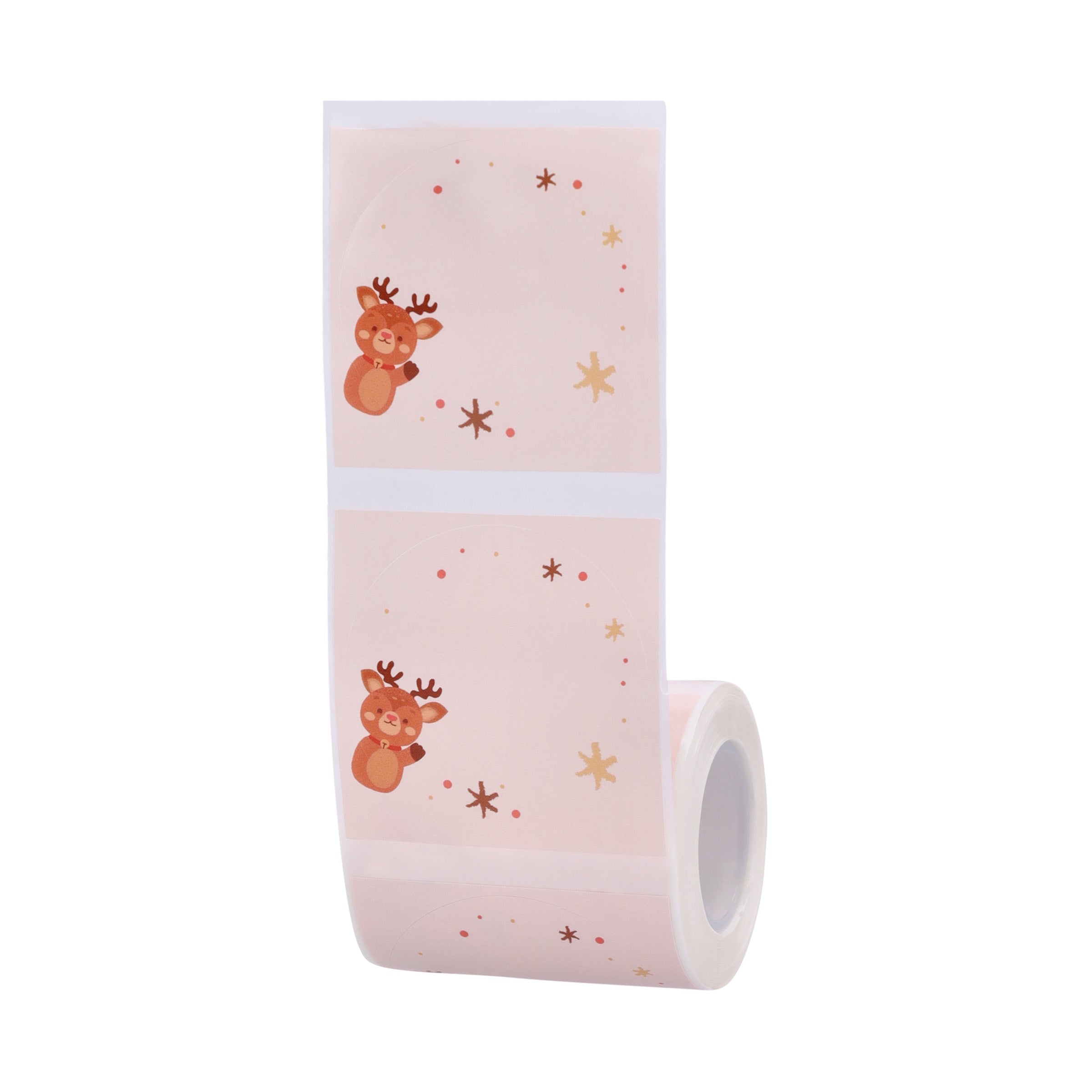 NB500 - NIIMBOT - B1 / B21 / B3S / B4 - 50X50MM - 140 CHRISTMAS ELK LABELS