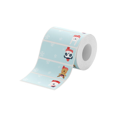 NIIMBOT-Gamme B-50 x 20 mm-Étiquettes de Noël mignonnes-320 étiquettes