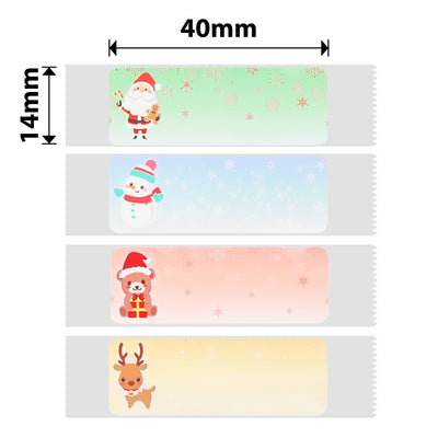 NB504 - NIIMBOT - D11 / D101 / D110 / H1S - 14X40MM - 155 CHRISTMAS LABELS