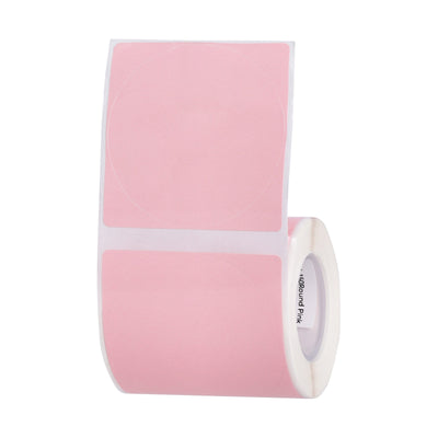 NB515 - NIIMBOT - B1 / B21 / B3S / B4 - 50X50MM - 150 PINK ROUND LABELS