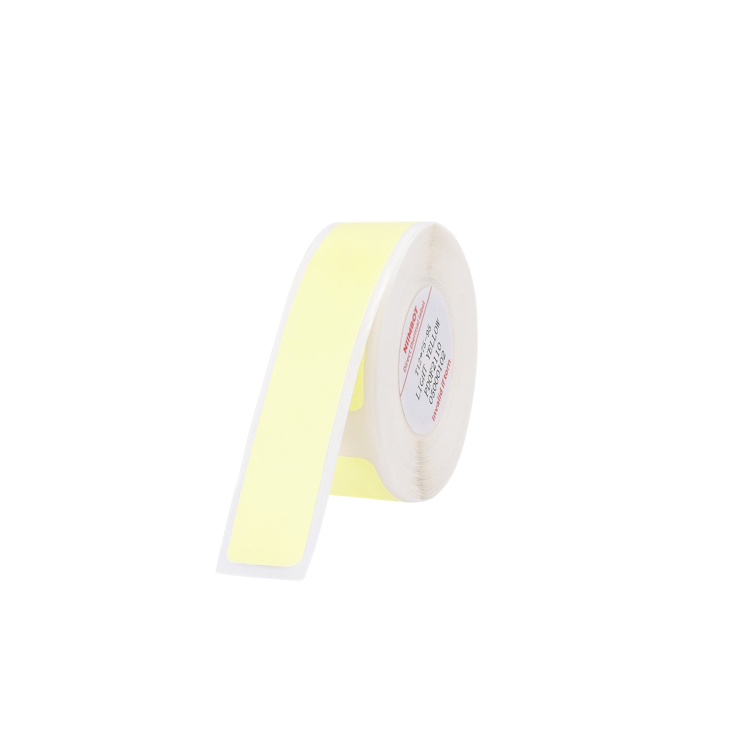 NB539 - NIIMBOT - D11 / D101 / D110 / H1S - 12X75MM - 90 LIGHT YELLOW LABELS