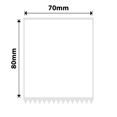 NB549 - NIIMBOT - K3 ONLY - 70X80MM - 360 WHITE LABELS